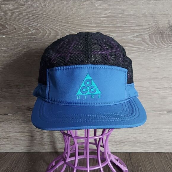 Nike ACG Other - Nike ACG Royal Blue "All Conditions Gear' Mesh Adjustable Running Hat